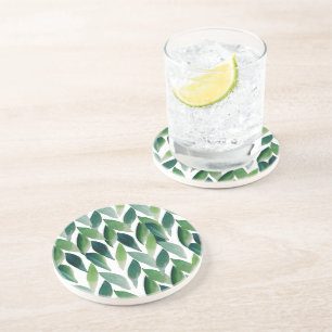 Moderne exotische Bohemische Natur Getränkeuntersetzer