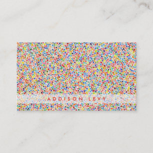 Moderne expressionistische Art Wasserfarbenmalerei Terminkarte