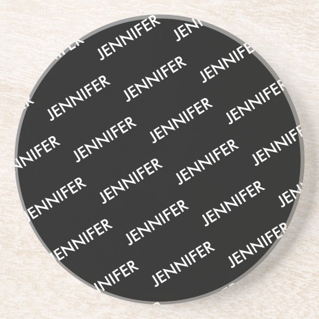 Moderne Extravaganz Sie nennen es Personalisiert s Getränkeuntersetzer (Vorne)