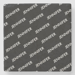 Moderne Extravaganz Sie nennen es Personalisiert s Steinuntersetzer