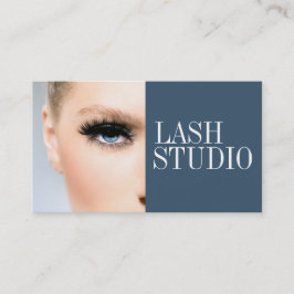 Moderne Eyelash Extensions Aästhetikerkarte Visitenkarte