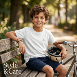 Moderne Fahrrad-Marke-T-Shirt für Jungen, die Fahr Tri-Blend Shirt