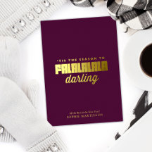 Moderne Falalala Darling, nicht Foto