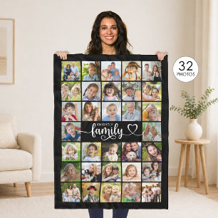 Moderne Familie 32 Fotos Schrift Herz Name Benutze Fleecedecke
