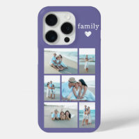 Moderne Familie 6 Foto Lila