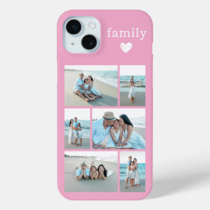 Moderne Familie 6 Foto Rosa Case-Mate iPhone Hülle