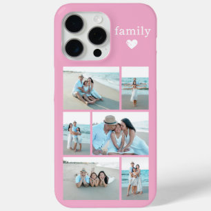 Moderne Familie 6 Foto Rosa Case-Mate iPhone Hülle