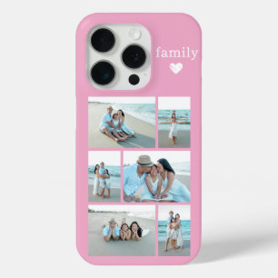 Moderne Familie 6 Foto Rosa Case-Mate iPhone Hülle