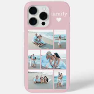 Moderne Familie 6 Foto Rosa Erröten Case-Mate iPhone Hülle