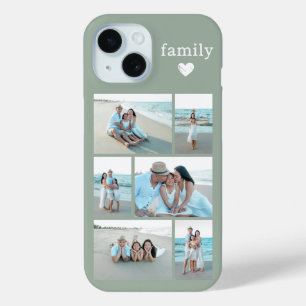 Moderne Familie 6 Foto Sagegrün Case-Mate iPhone Hülle