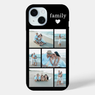 Moderne Familie 6 Foto Schwarz Case-Mate iPhone Hülle