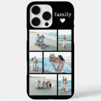 Moderne Familie 6 Schwarz Foto