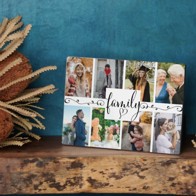 Moderne Familie 8 Foto Fotoplatte (Von Creator hochgeladen)