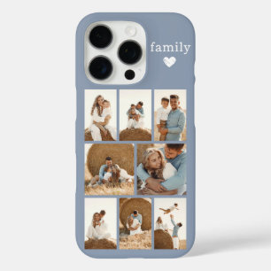 Moderne Familie 8 Foto Staubblau iPhone 16 Pro Hülle