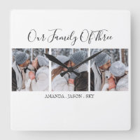 Moderne Familie der drei| Foto