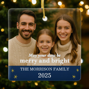 Moderne Familienfoto Keramikornament