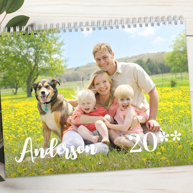 Moderne Familienfreundliche Personalisierte Fotos  Kalender (Von Creator hochgeladen)