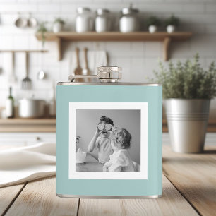 Moderne Familiens Foto-Minz Einfach Liebenswertes Flachmann
