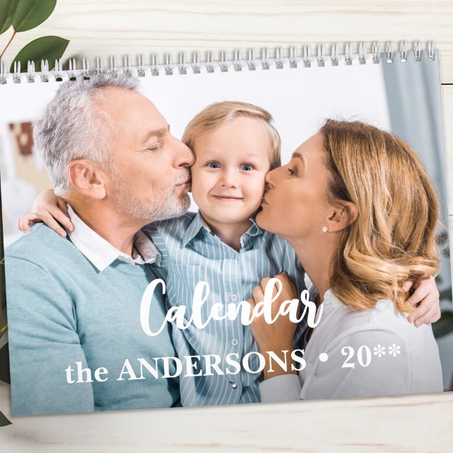 Moderne, familienspezifische Fotos schaffen Ihr ei Kalender (Von Creator hochgeladen)