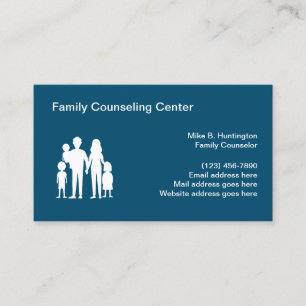 Moderne Family Counseling Services - Visitenkarte