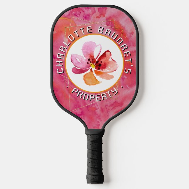 Moderne Farbe Pickleball Schläger (Vorderseite)