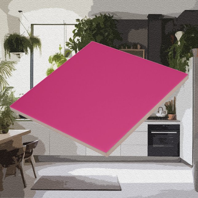 Moderne Farben - Helle Magenta Keramik Tile Fliese (Von Creator hochgeladen)