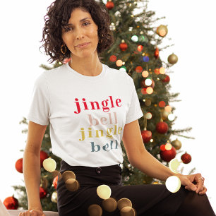 Moderne Farben Jingle Bell Jingle Bell T-Shirt
