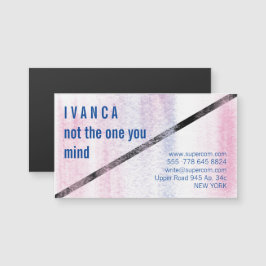 Moderne Farben Magnetkarte