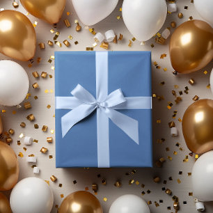 Moderne Farben Sommer Sky Wrapping Paper Roll Geschenkpapier