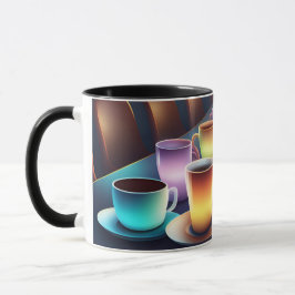 Moderne Farben Tasse