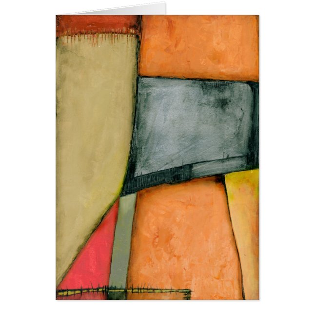 Moderne, farbenfrohe geometrische Formen (Vorne)