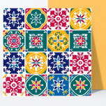 Moderne farbenfrohe geometrische Muster Mittelmeer Fliese<br><div class="desc">Lassen Sie sich von unserem modernen, mehrfarbigen Muster mexikanisches Papel Picado Keramik Tile verzaubern. Diese atemberaubende Kachel besticht durch eine zeitgenössische Drehung an traditionellen Papelpicado-Designs, die lebendige, auffällige Farben und aufwändige Muster zeigen. Ideal für Küchen, Bäder oder als dekorative Akzente, kombiniert diese hochwertige Keramik-Fliese Beständigkeit mit künstlerischem Flair. Ideal, um...</div>