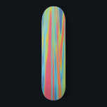 Moderne farbenfrohe Holografie Skateboard<br><div class="desc">Moderne holografisch aussehende Multicolor-Tafel für Ihren Lieblings-Skater,  der auf dem Bürgersteig surft oder die Rohre trifft. Einzigartiges Deck für jeden Skate.</div>