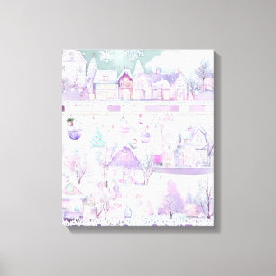 Moderne, farbenfrohe Kunstkanvas drucken Leinwanddruck