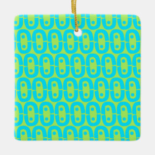 moderne farbenfrohe Muster Keramikornament