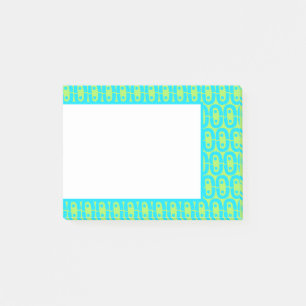 moderne farbenfrohe Muster Post-it Klebezettel