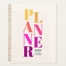 Moderne farbenfrohe Typografie Personalisierte Cre