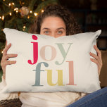 Moderne farbenfrohe Weihnachtsgeschenke Lendenkissen<br><div class="desc">Moderne farbenfrohe Weihnachtsgeschenke</div>