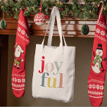Moderne farbenfrohe Weihnachtsgeschenke Tragetasche<br><div class="desc">Moderne farbenfrohe Weihnachtsgeschenke</div>