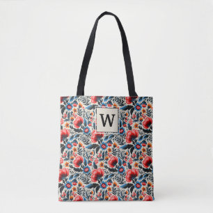 Moderne farbenfrohe Wildblumen mit individuellem M