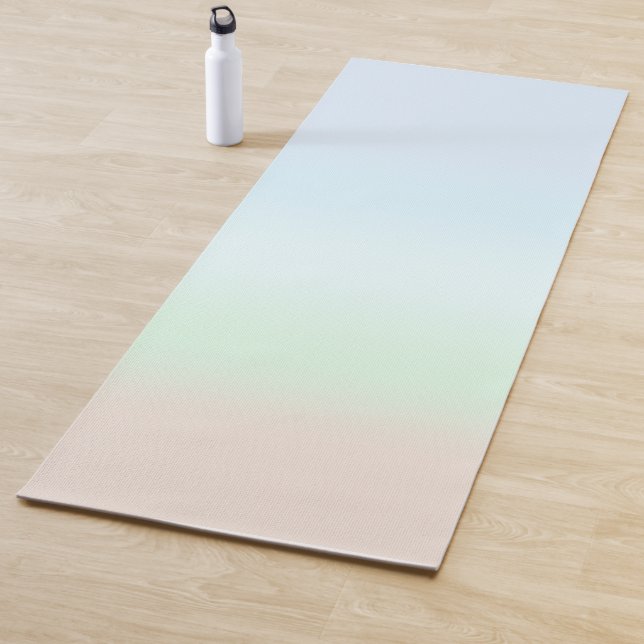 Moderne farbige Gefälle Wasserfarbe Regenbogen Yogamatte (Beispiel)