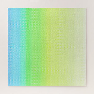 Moderne farbige Regenbogenfarben Wasserfarbe Puzzle