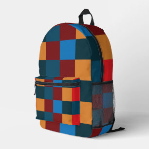 Moderne Farbkarton Bedruckter Rucksack