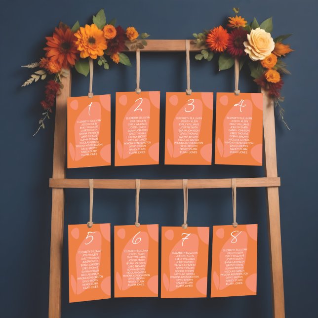 Moderne Farbkollektion Tischnummer (Von Creator hochgeladen)