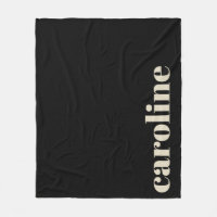 Moderne, feine Typografie Mit Monogramm Name