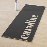 Moderne, feine Typografie Mit Monogramm Name
