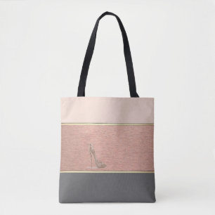 Moderne feminine Streifen, hohe Absätze