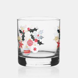 Moderne Festlichkeiten & Holly Trinkbehälter Set Whiskyglas