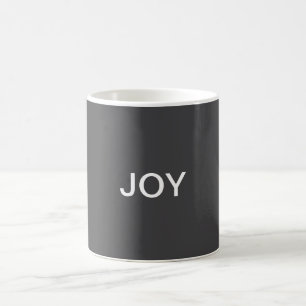 Moderne fette editierbare Name, Geschäft oder Mark Kaffeetasse