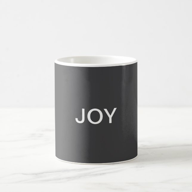 Moderne fette editierbare Name, Geschäft oder Mark Kaffeetasse (Mittel)